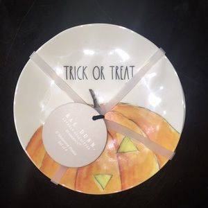 Rae Dunn Halloween 6” Plates Set Of Four